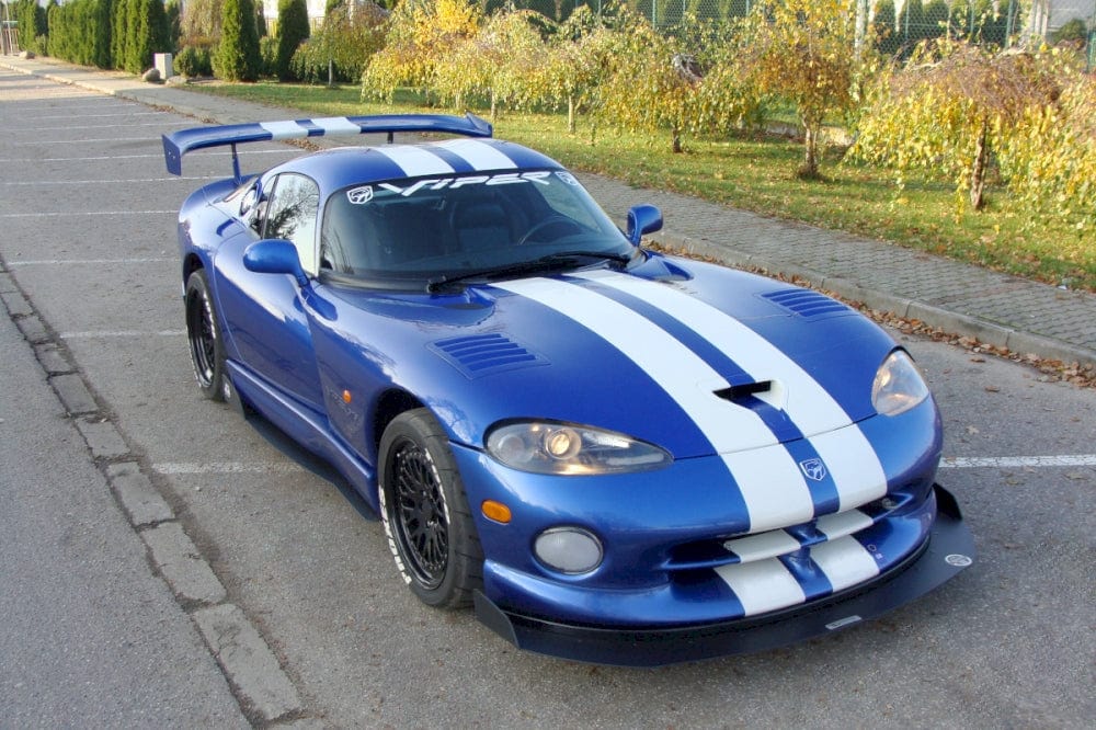 Maxton Design ABS+Carbon Look Front Racing Splitter Dodge Viper GTS 1996-02 Maxton Design SR