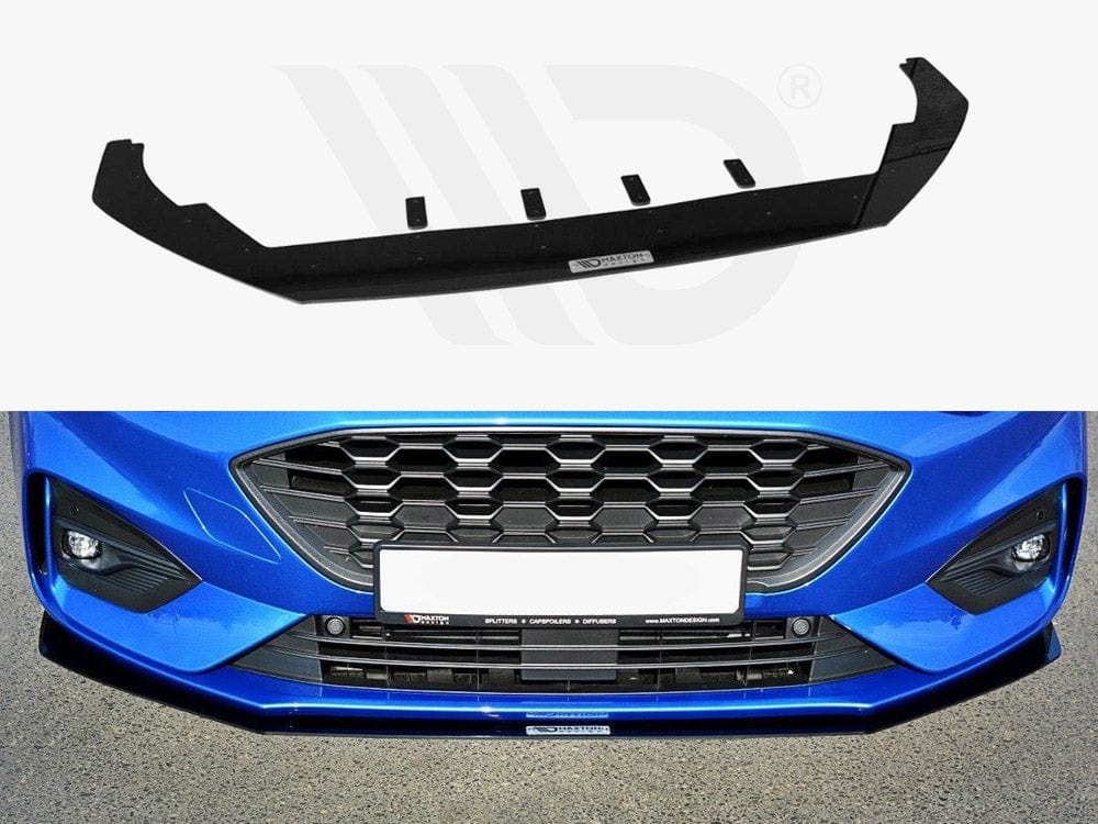 Maxton Design ABS Racing Front Splitter Ford Focus ST / ST-Line Mk4 Maxton Design SR