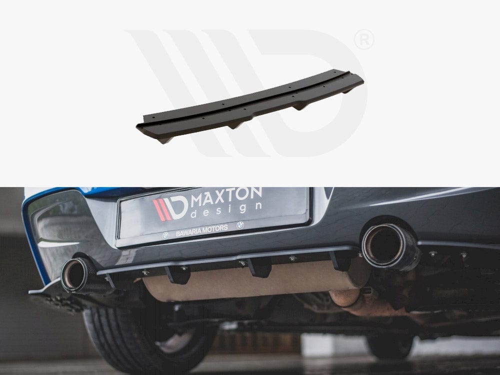 Maxton Design Black Racing Durability Rear Diffuser BMW M135I F20 2011-2015 Maxton Design SR