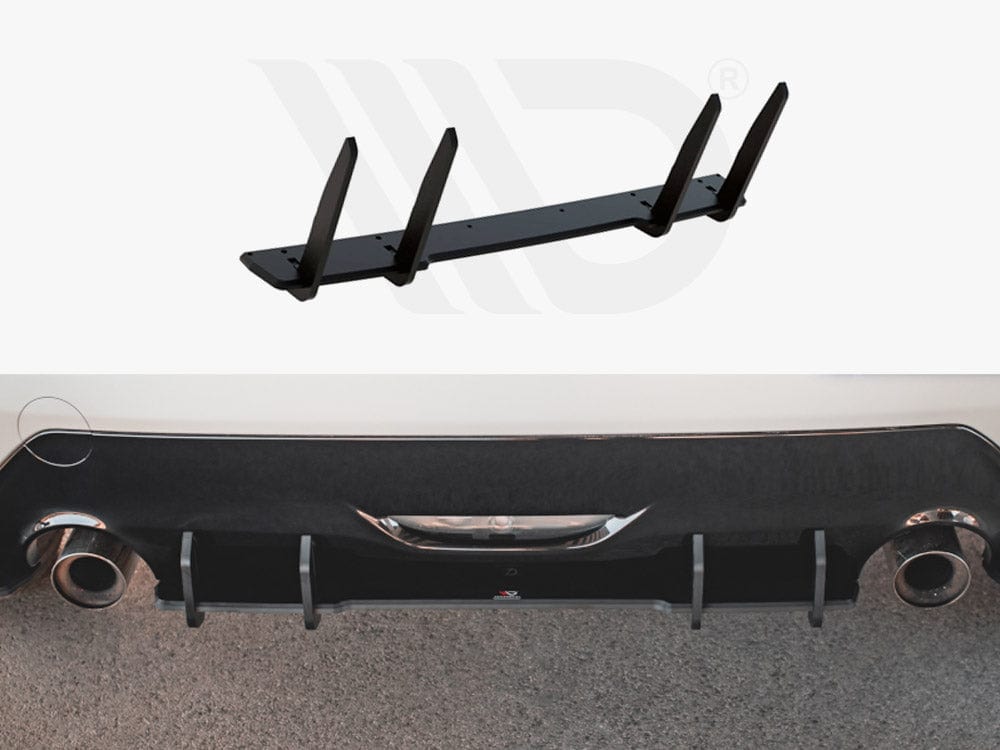 Maxton Design Black Racing Durability Rear Diffuser Toyota GR Yaris Mk4 2020- Maxton Design SR