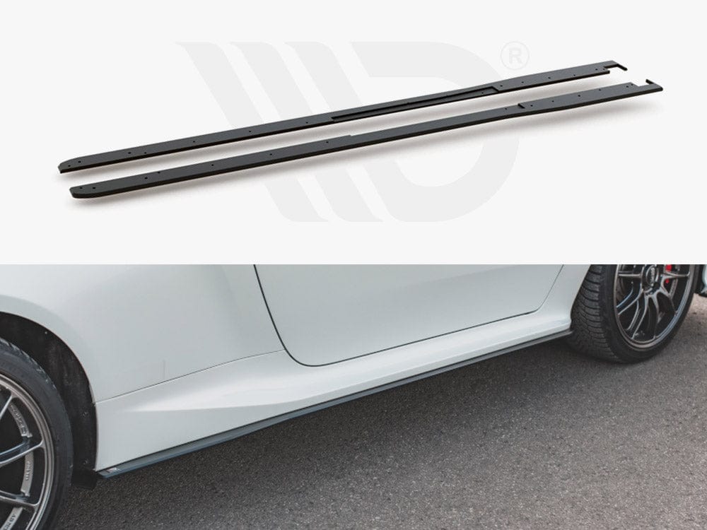 Maxton Design Black Racing Durability Side Skirts Diffusers Toyota GR Yaris MK4 2020- Maxton Design SR