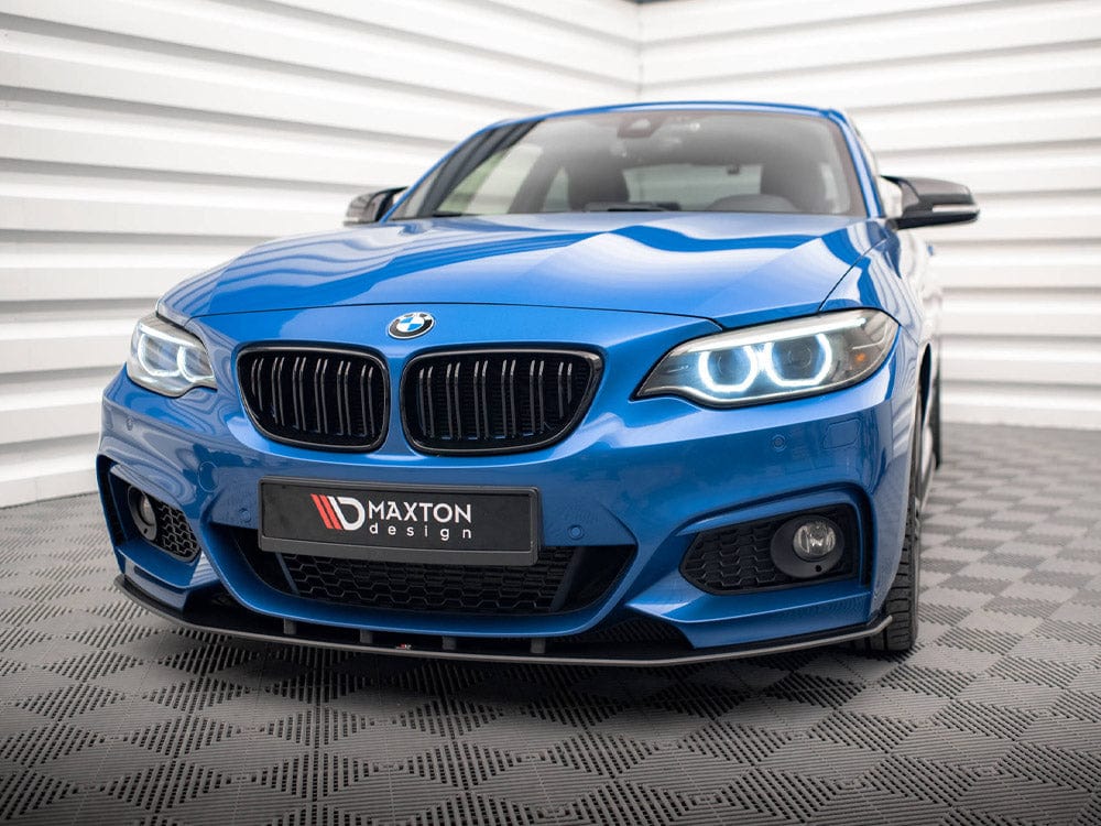 Maxton Design Black-Red Street PRO Front Splitter BMW 2 M-Pack F22 Maxton Design SR