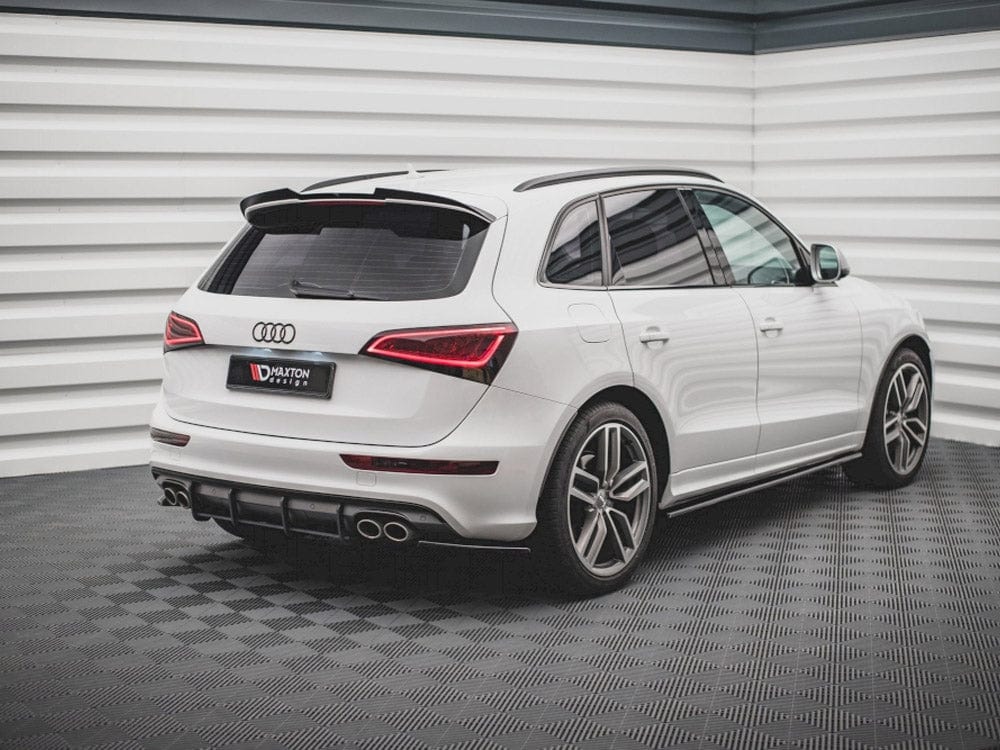 Maxton Design Black-Red Street PRO Rear Diffuser Audi SQ5 Mk1 8R 2012-2017 Maxton Design SR