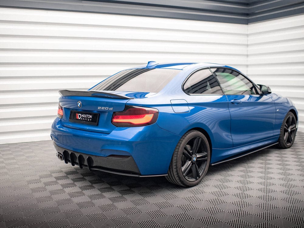 Maxton Design Black-Red Street PRO Rear Diffuser BMW 2 M-Pack F22 Maxton Design SR