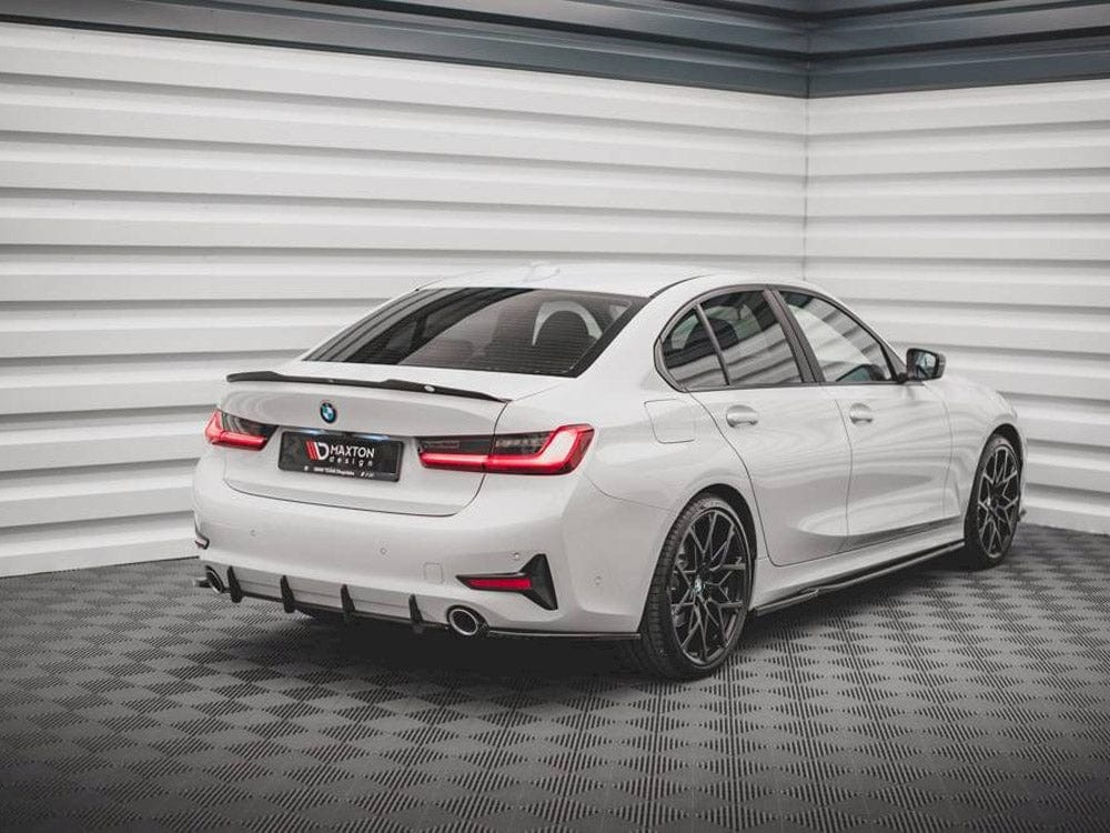 Maxton Design Black-Red Street PRO Rear Diffuser Bmw 3 G20 2018- Maxton Design SR