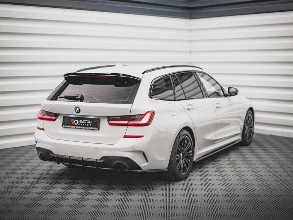 Maxton Design Black-Red Street PRO Rear Diffuser Bmw 3 G20 / G21 M-pack 2018- Maxton Design SR