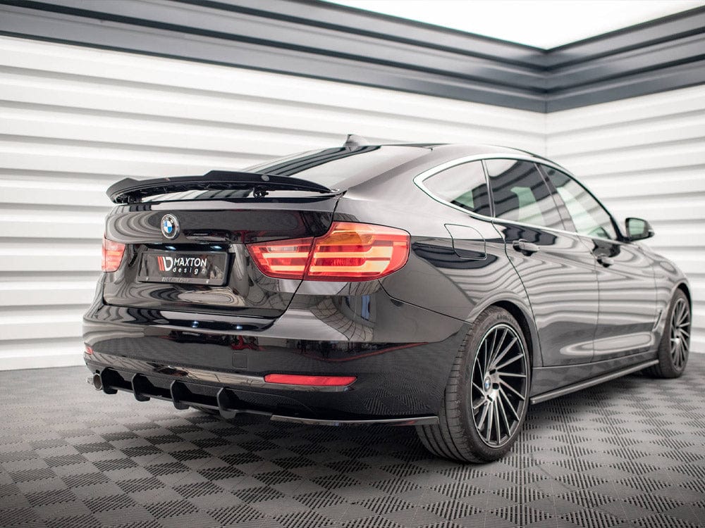 Maxton Design Black-Red Street PRO Rear Diffuser BMW 3 GT F34 Maxton Design SR
