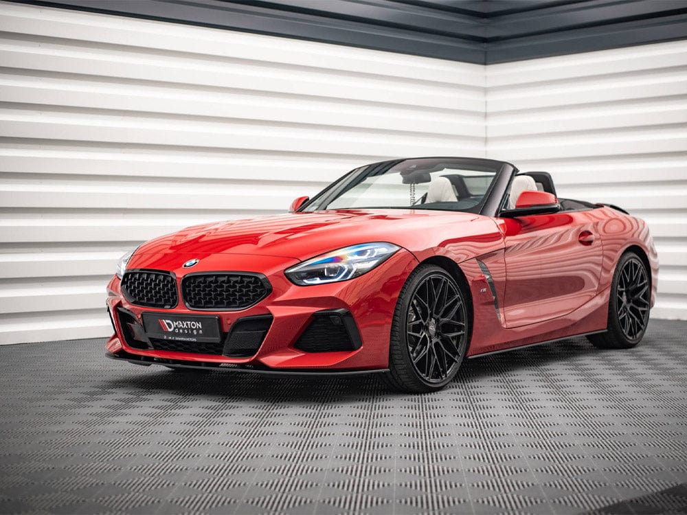 Maxton Design Black-Red Street PRO Side Skirts Diffusers Bmw Z4 M-pack G29 2018- Maxton Design SR