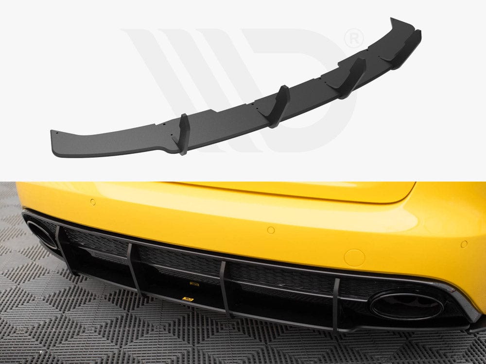 Maxton Design Black Street PRO Rear Diffuser Audi RS4 B8 Maxton Design SR