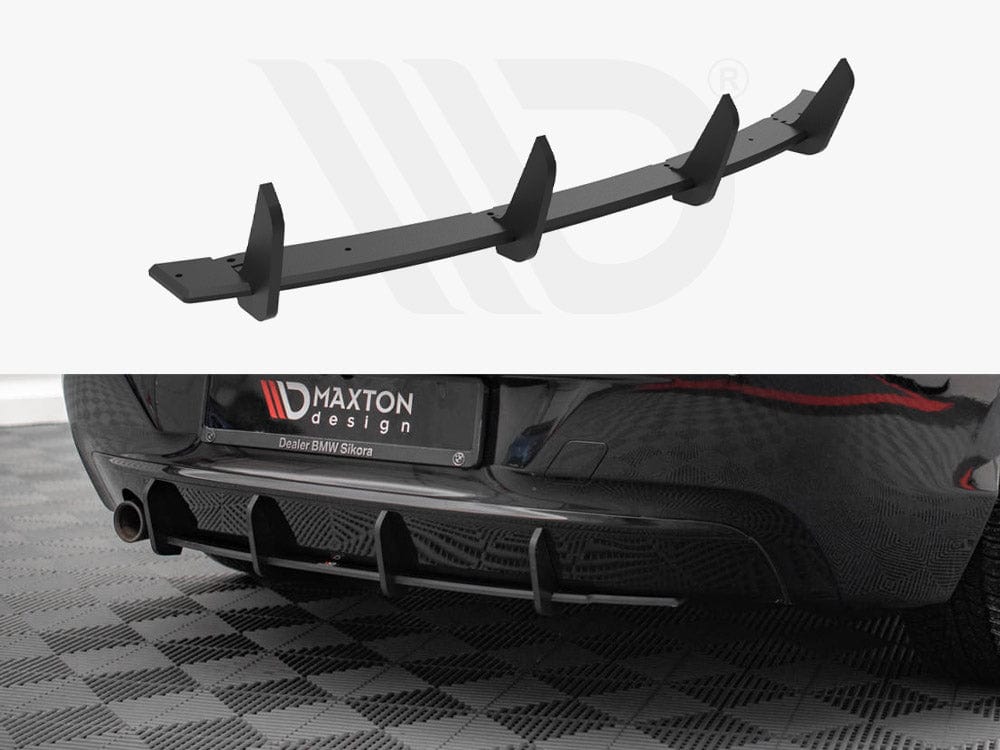 Maxton Design Black Street PRO Rear Diffuser Bmw 1 F20 2011-2015 Maxton Design SR