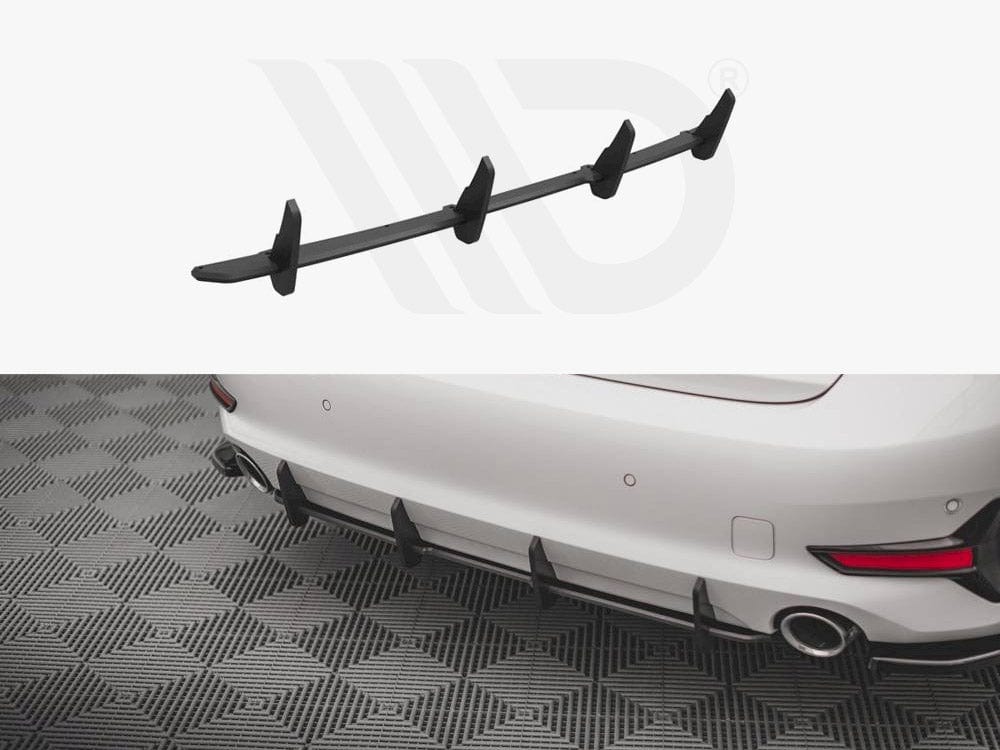 Maxton Design Black Street PRO Rear Diffuser Bmw 3 G20 2018- Maxton Design SR