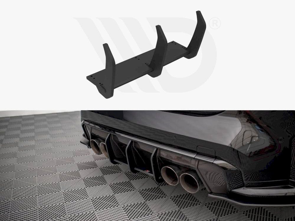 Maxton Design Black Street PRO Rear Diffuser Bmw M4 G82 2021- Maxton Design SR