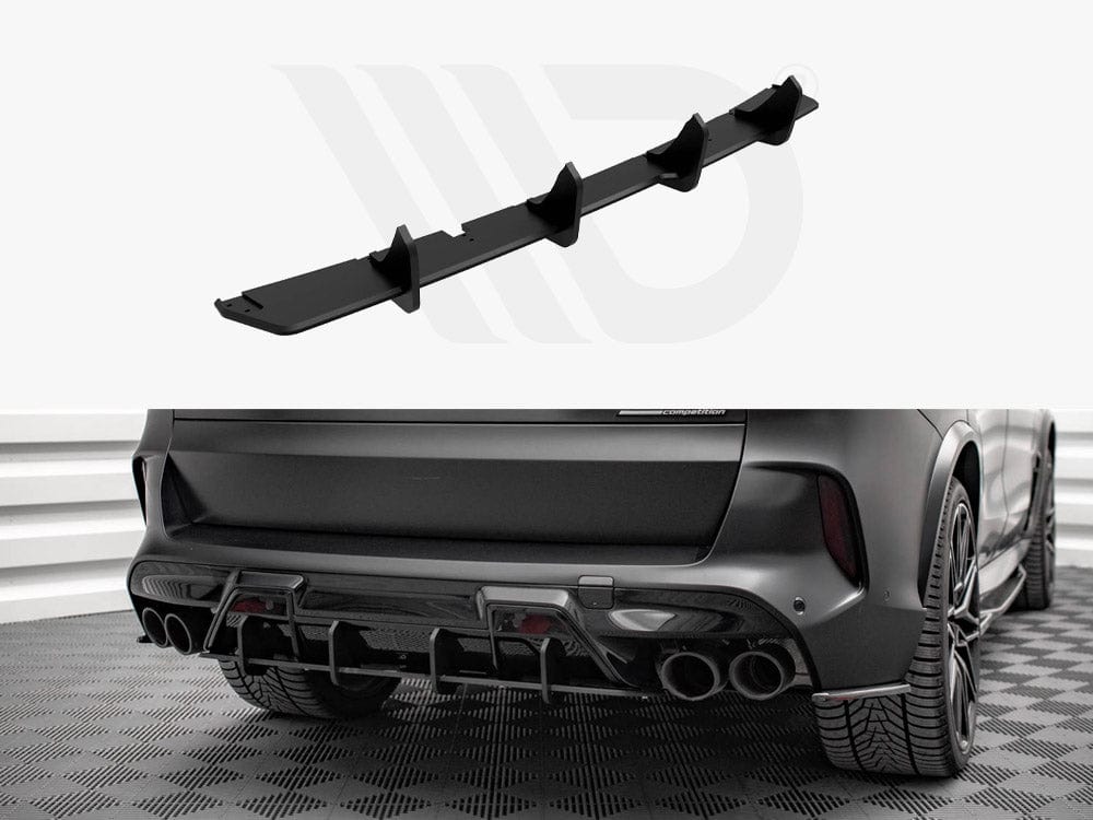 Maxton Design Black Street PRO Rear Diffuser Bmw X5M F95 2018- Maxton Design SR