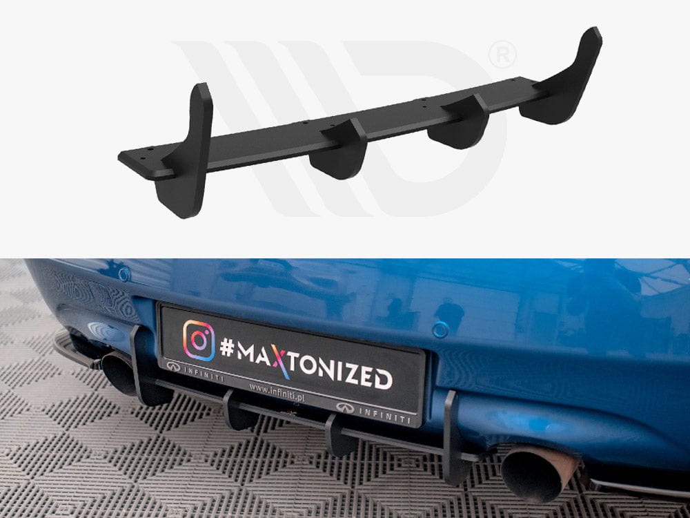 Maxton Design Black Street PRO Rear Diffuser Infiniti G37 Coupe Maxton Design SR