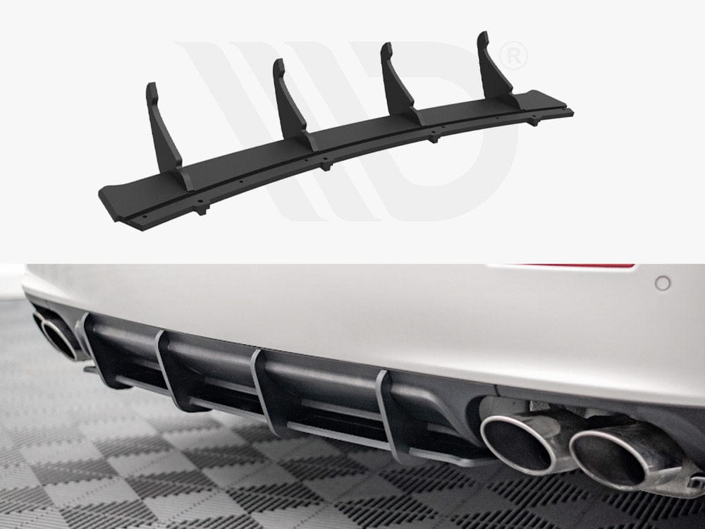 Maxton Design Black Street PRO Rear Diffuser Maserati Ghibli MK3 2013- Maxton Design SR