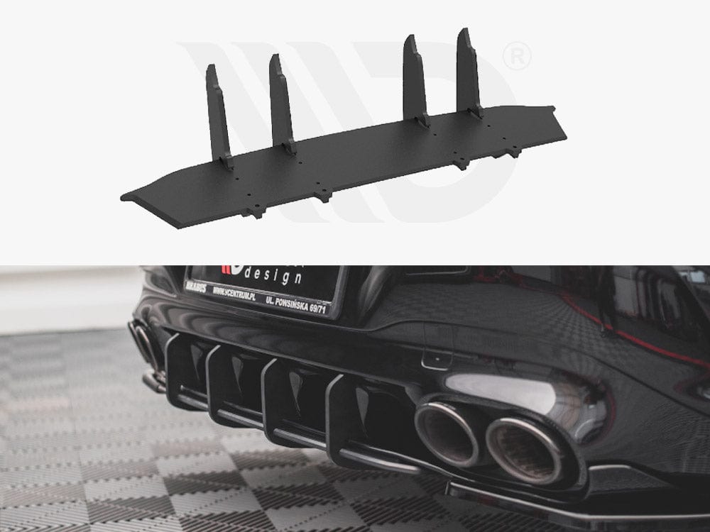 Maxton Design Black Street PRO Rear Diffuser Mercedes-AMG CLA 35 / 45 C118 2019- Maxton Design SR