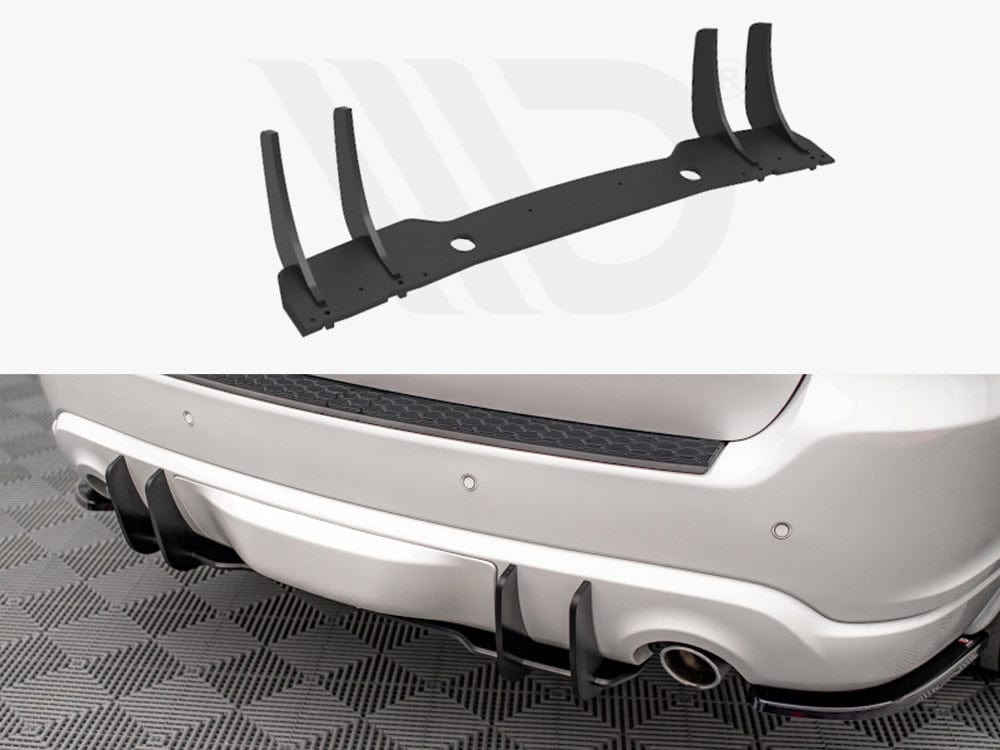 Maxton Design Black Street PRO Rear Diffuser V.1 Dodge Durango RT MK3 2014-2020 Maxton Design SR