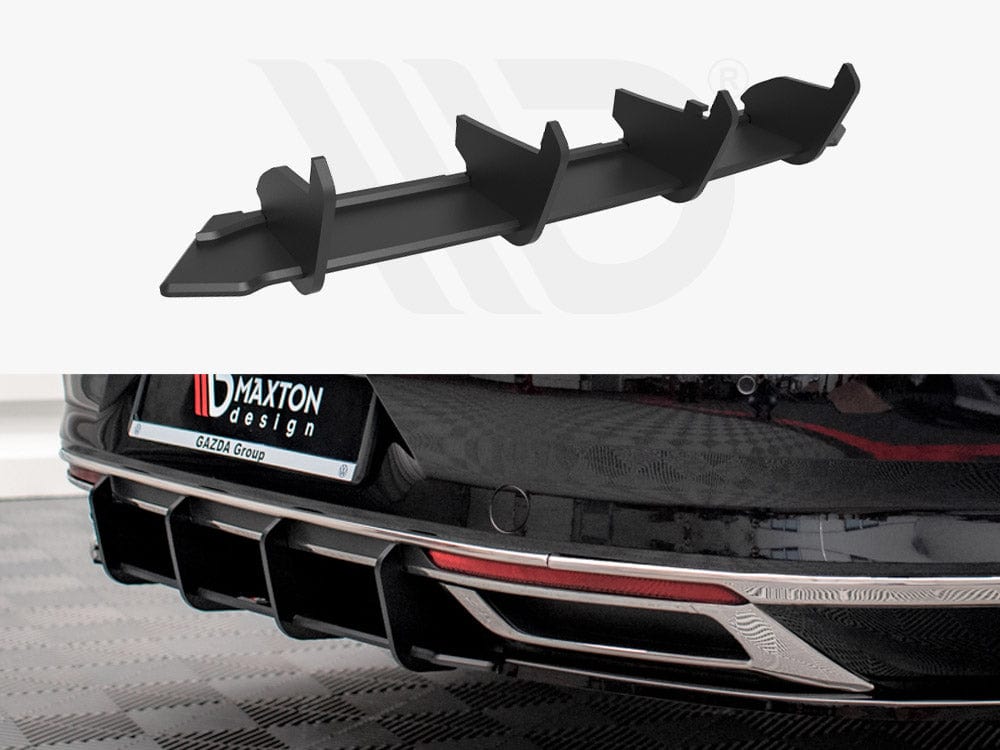 Maxton Design Black Street PRO Rear Diffuser VW Passat B8 Facelift 2019- Maxton Design SR