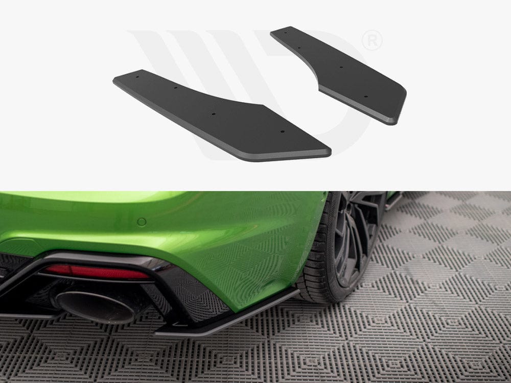 Maxton Design Black Street PRO Rear Side Splitters Audi RS5 F5 Facelift Maxton Design SR