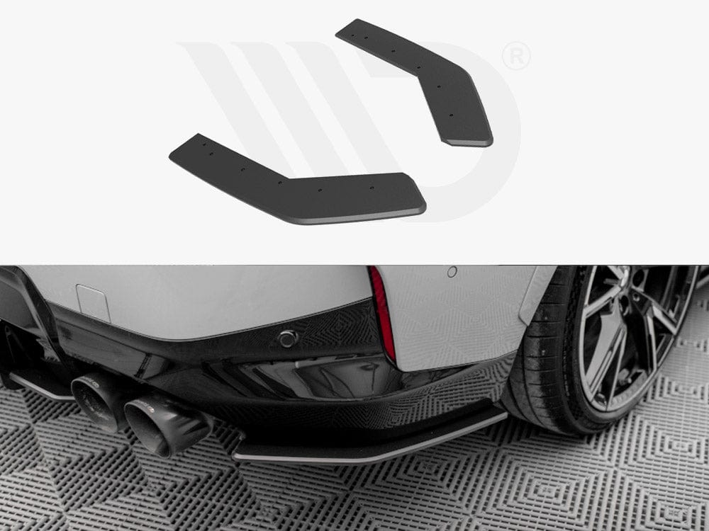Maxton Design Black Street Pro Rear Side Splitters BMW 2 Coupe M240i G42 Maxton Design SR