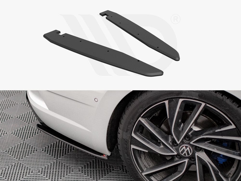 Maxton Design Black Street PRO Rear Side Splitters VW Arteon R 2020- Maxton Design SR
