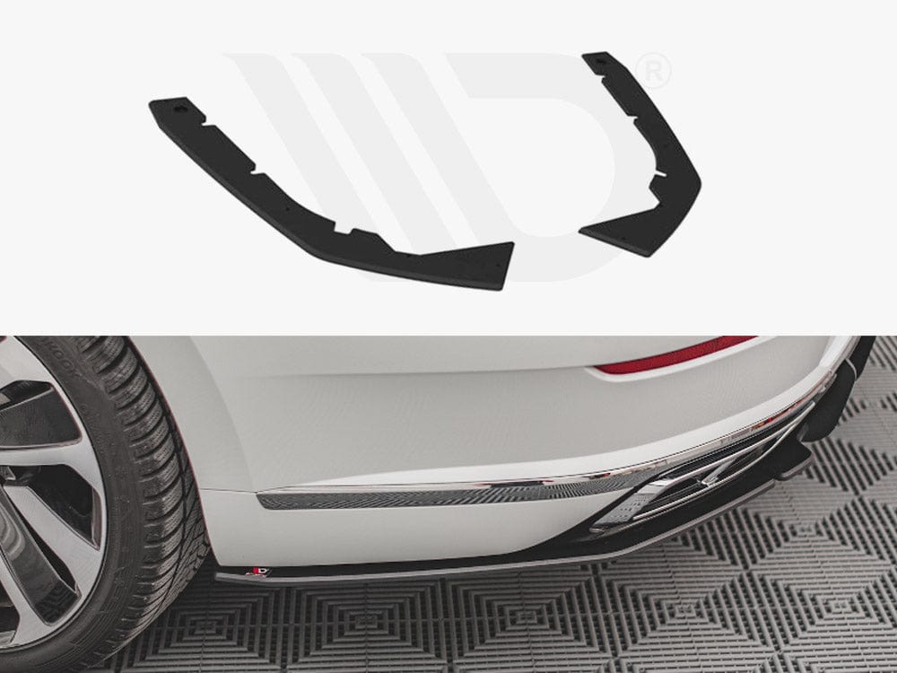 Maxton Design Black Street PRO Rear Side Splitters VW Arteon R-line Facelift 2020- Maxton Design SR