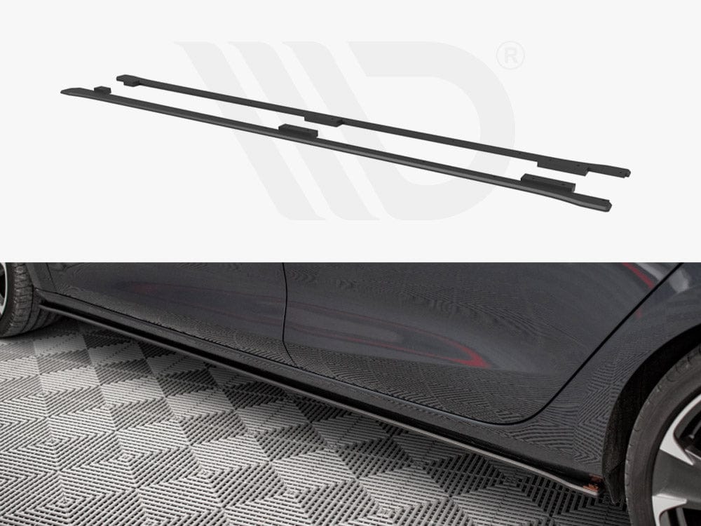 Maxton Design Black Street PRO Side Skirts Diffusers Cupra Leon 2020- Maxton Design SR