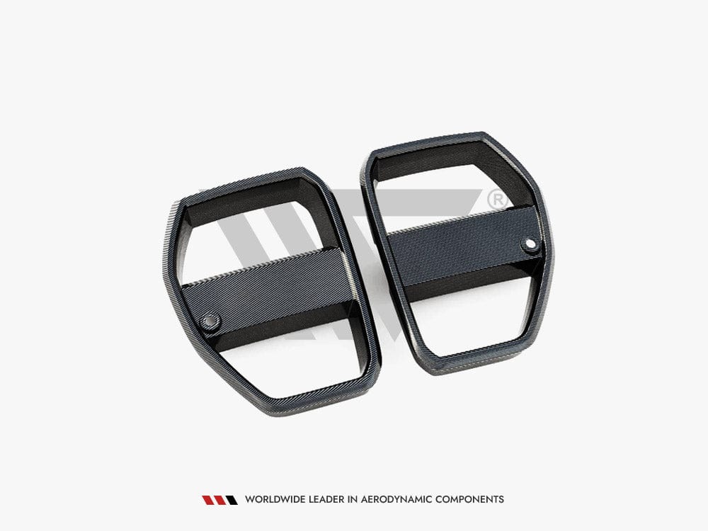 Maxton Design Carbon Fiber Front Grill + License Plate Holder Base BMW M4 G82 / M3 G80 Maxton Design SR