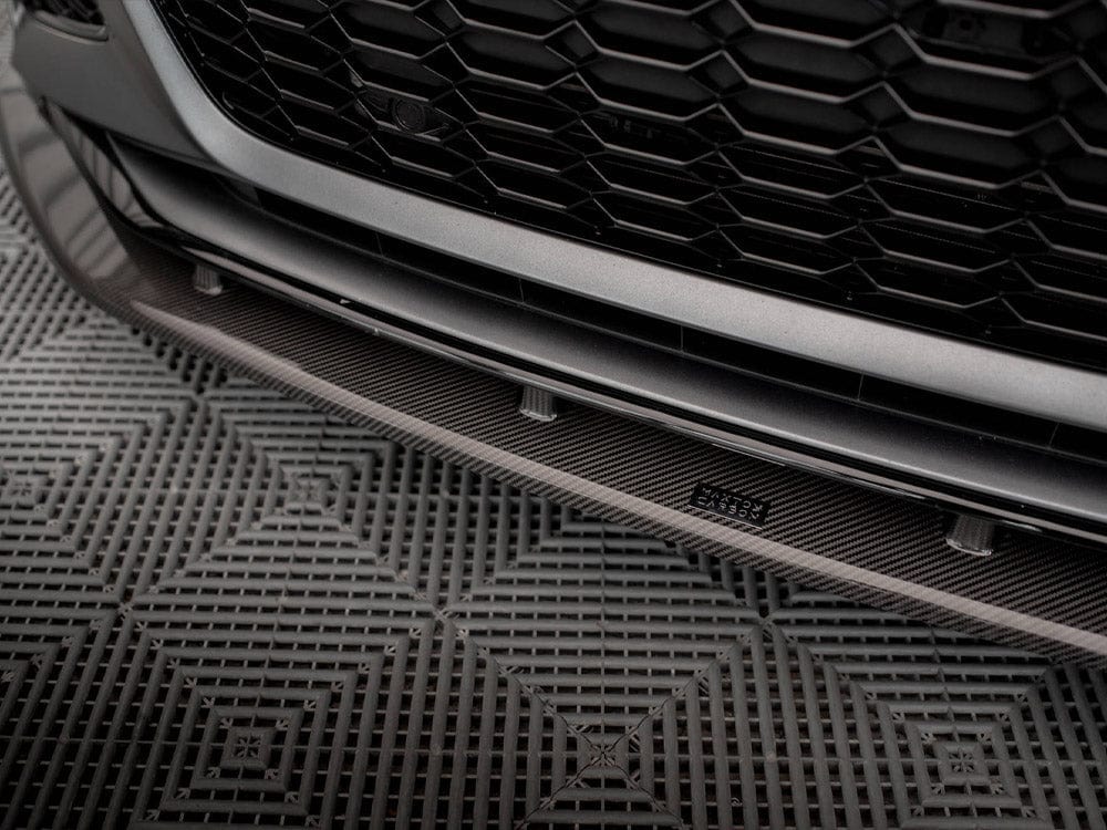 Maxton Design Carbon Fiber Front Splitter Audi RS6 C8 / RS7 C8 Maxton Design SR