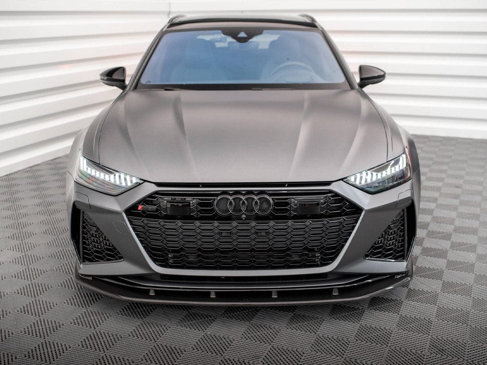 Maxton Design Carbon Fiber Front Splitter Audi RS6 C8 / RS7 C8 Maxton Design SR