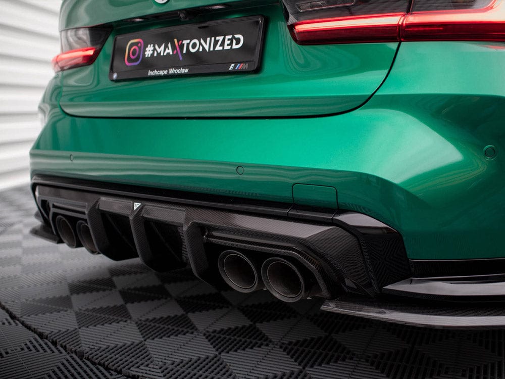 Maxton Design Carbon Fiber Rear Diffuser BMW M4 G82 / M3 G80 Maxton Design SR