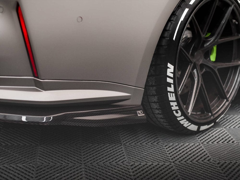 Maxton Design Carbon Fiber Rear Side Splitters BMW M4 G82 Maxton Design SR
