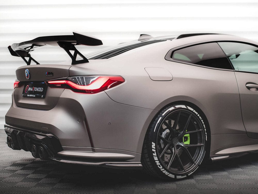 Maxton Design Carbon Fiber Rear Side Splitters BMW M4 G82 Maxton Design SR