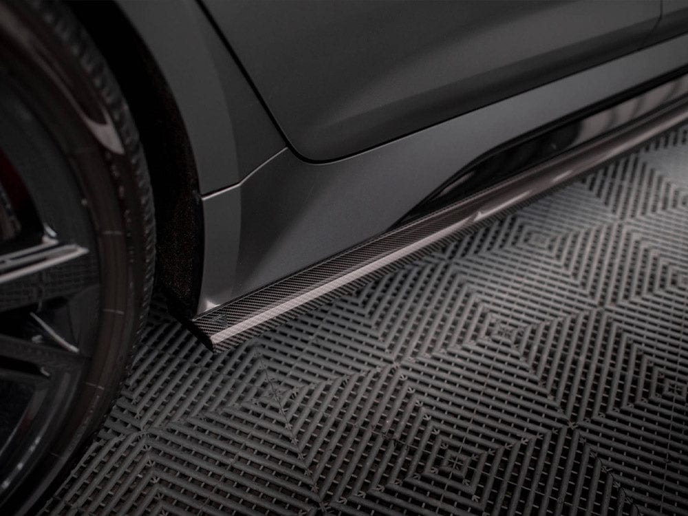 Maxton Design Carbon Fiber Side Skirts Audi RS6 C8 / RS7 C8 Maxton Design SR