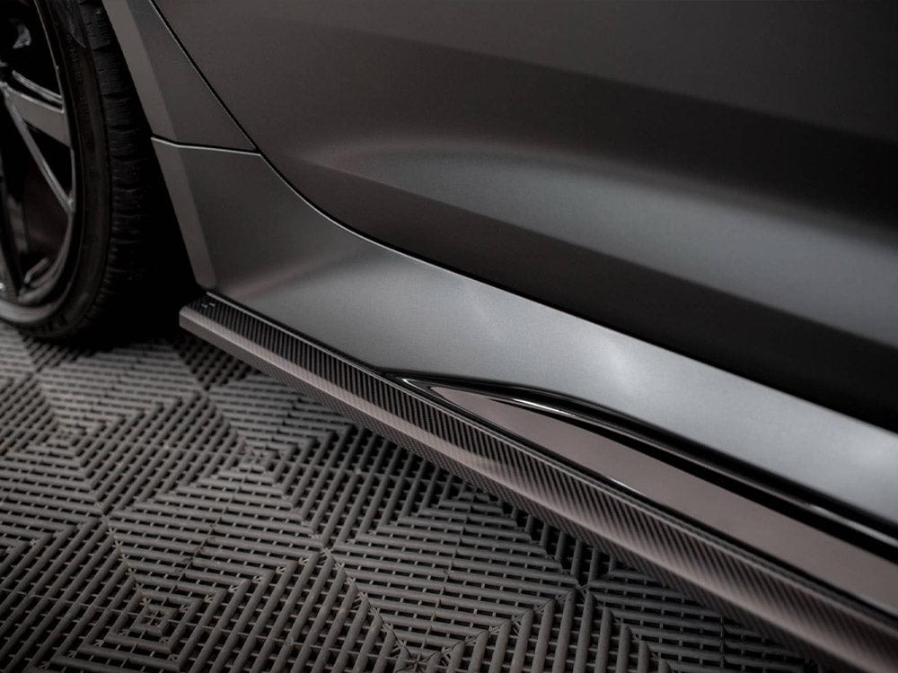 Maxton Design Carbon Fiber Side Skirts Audi RS6 C8 / RS7 C8 Maxton Design SR