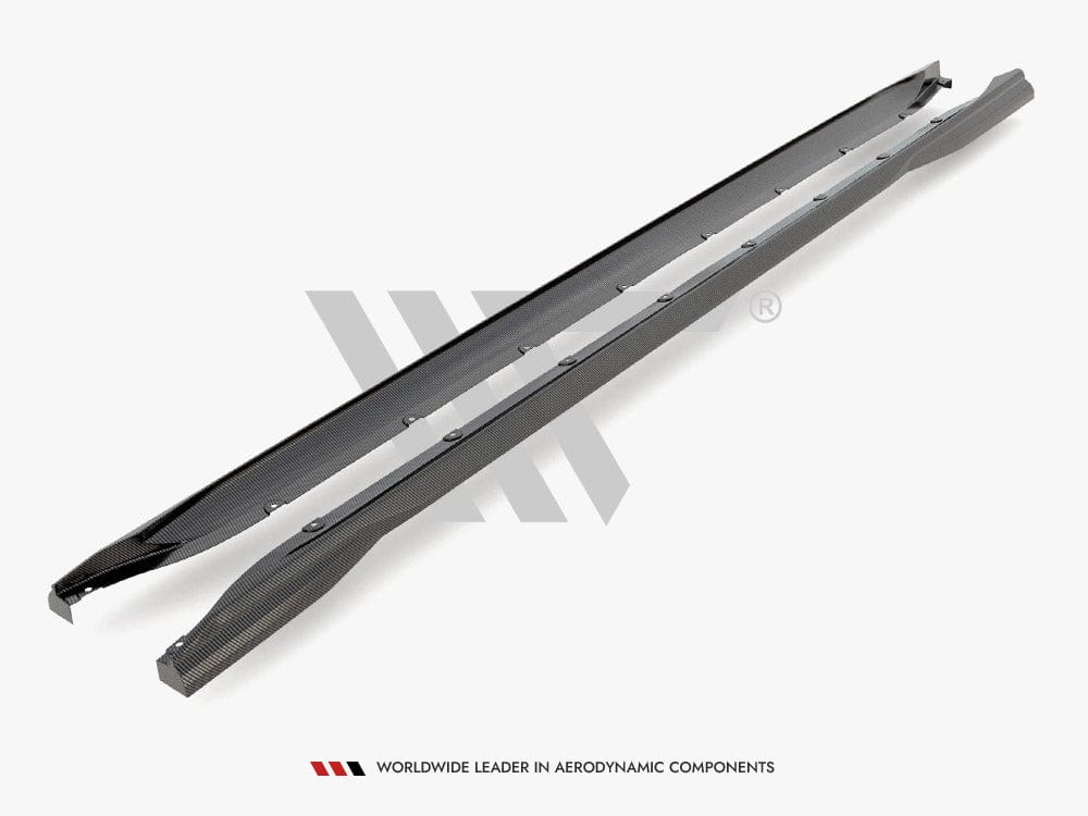 Maxton Design Carbon Fiber Side Skirts BMW M3 G80 Maxton Design SR
