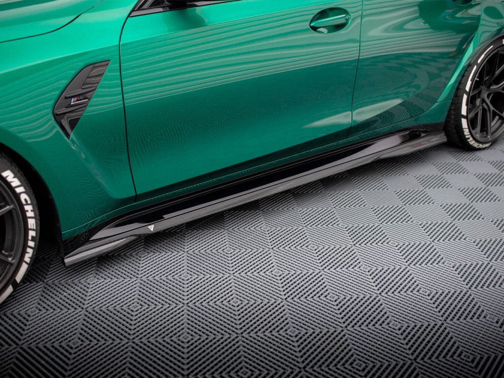 Maxton Design Carbon Fiber Side Skirts BMW M3 G80 Maxton Design SR