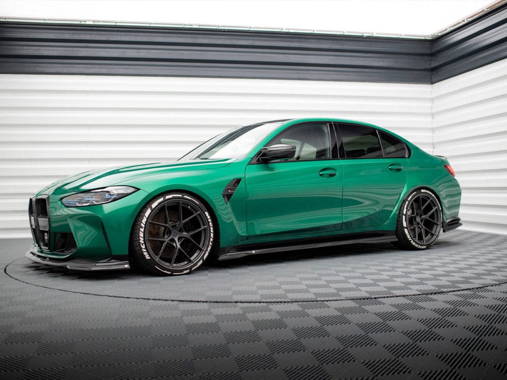 Maxton Design Carbon Fiber Side Skirts BMW M3 G80 Maxton Design SR