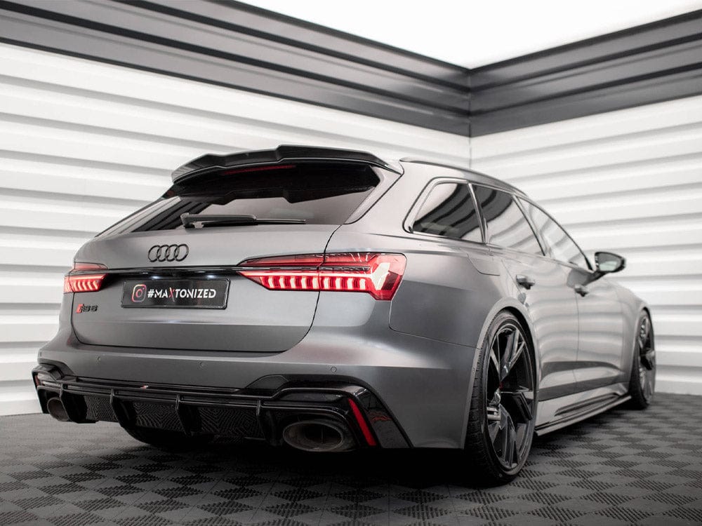 Maxton Design Carbon Fiber Tailgate Spoiler Audi RS6 C8 Maxton Design SR