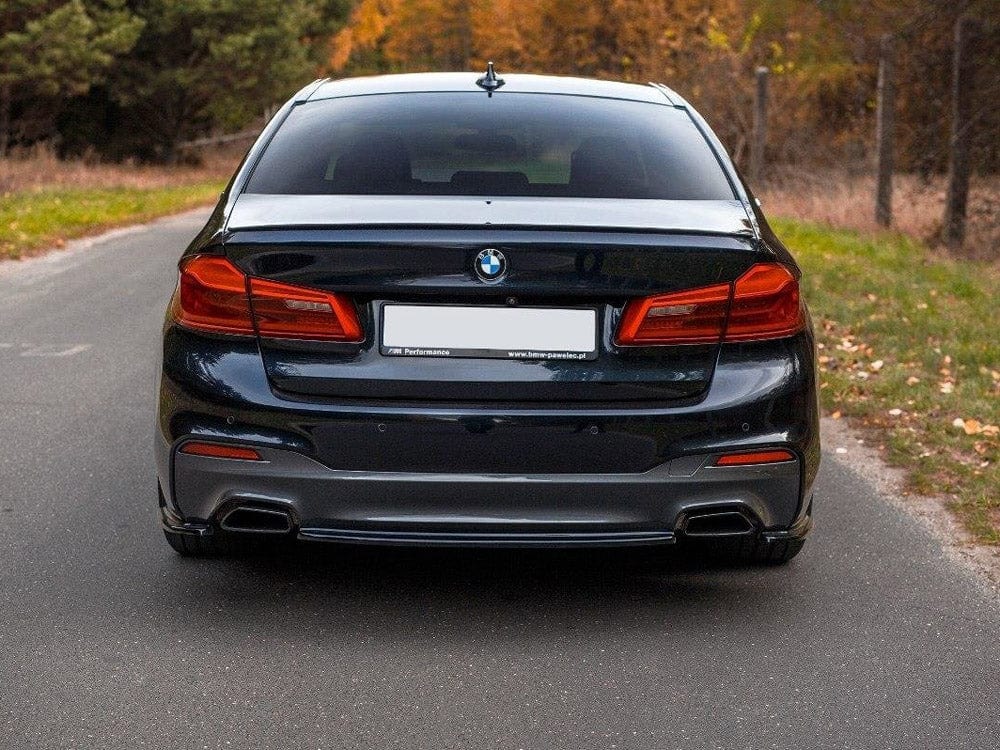 Maxton Design Carbon Look Central Rear Splitter BMW 5 G30 / G31 M-Sport Maxton Design SR