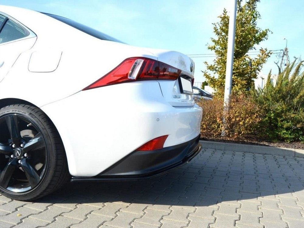Maxton Design Carbon Look Central Rear Splitter Lexus IS 300H Mk3 Maxton Design SR