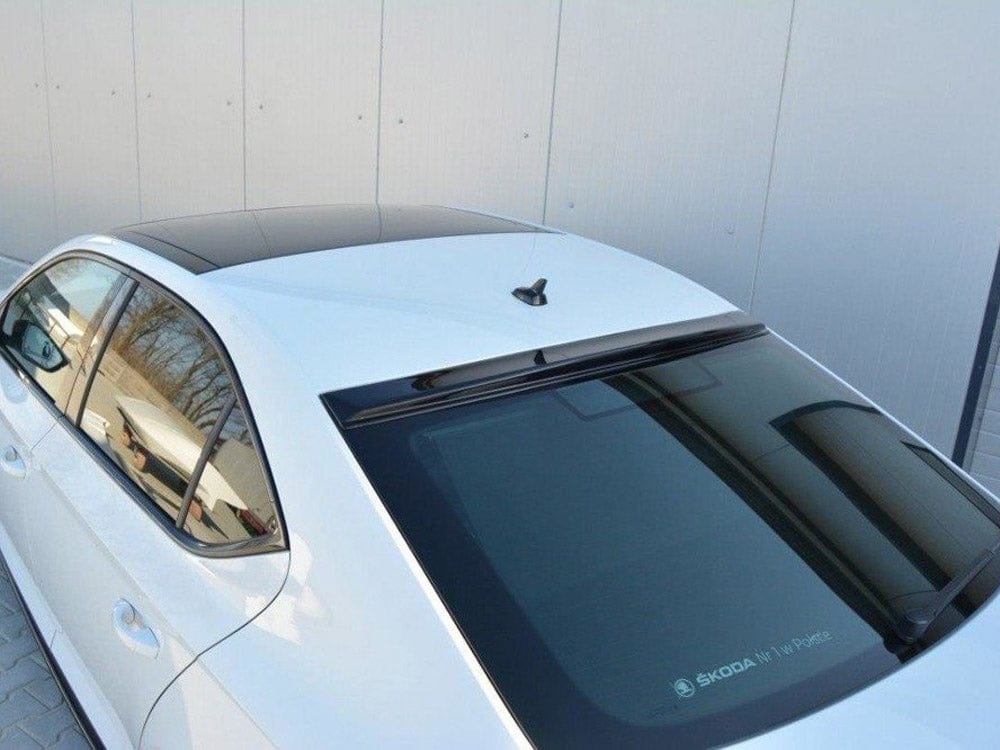 Maxton Design Carbon Look Extension OF Rear Window Skoda Superb MK3 Liftback 2015-19 Maxton Design SR