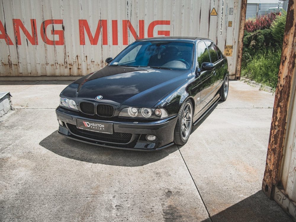 Maxton Design Carbon Look Front Side Splitters + Front Splitter Set BMW M5 / 5 M-Pack E39 Maxton Design SR