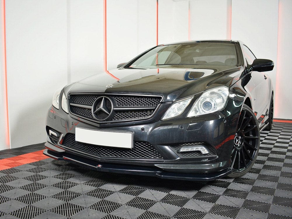 Maxton Design Carbon Look Front Splitter Mercedes E-Class W207 Coupe AMG Line Maxton Design SR