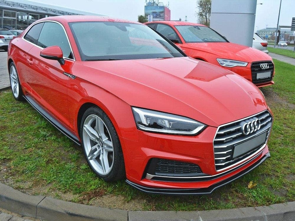 Maxton Design Carbon Look Front Splitter V.1 Audi S5 / A5 S-line F5 Coupe / Sportback 2016- Maxton Design SR