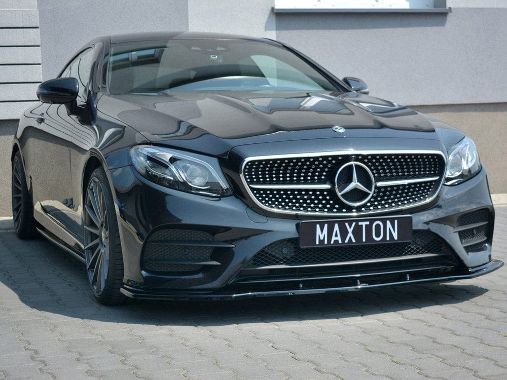 Maxton Design Carbon Look Front Splitter V.1 Mercedes E-Class W213 Coupe (C238) AMG-Line Maxton Design SR