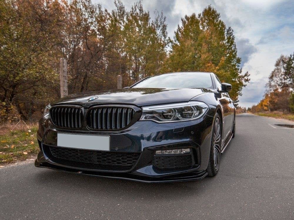Maxton Design Carbon Look Front Splitter V.2 Bmw 5 G30 / G31 M-sport 2017-2020 Maxton Design SR