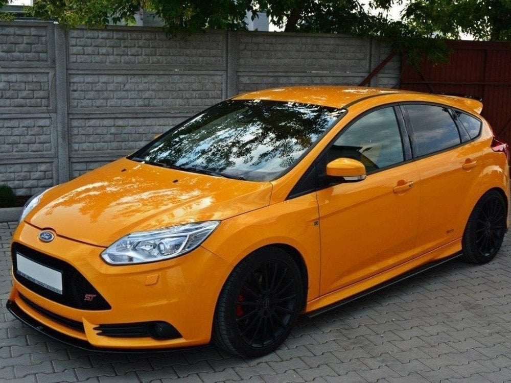 Maxton Design Carbon Look Front Splitter V.2 Ford Focus MK3 ST Preface Model Maxton Design SR