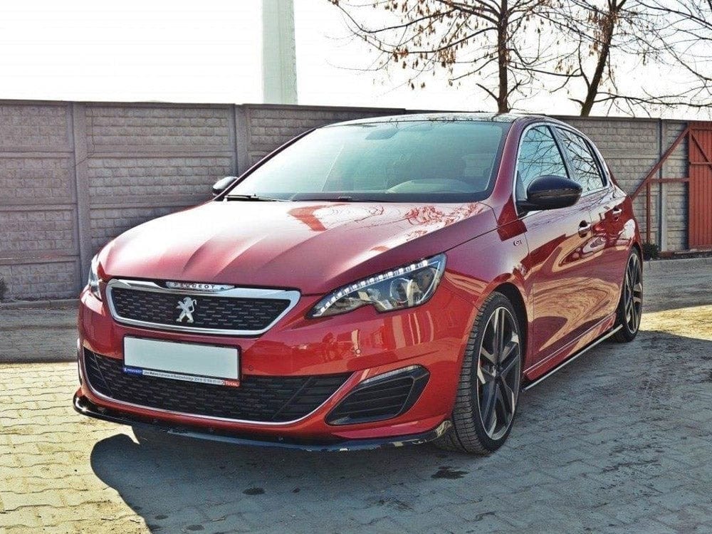 Maxton Design Carbon Look Front Splitter V.2 Peugeot 308 II GTI Maxton Design SR