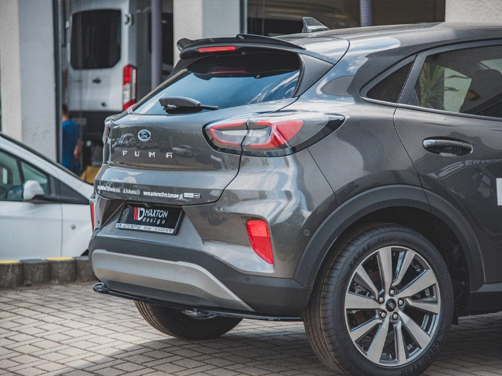 Maxton Design Carbon Look / No Central Rear Splitter Ford PUMA Standard 2019- Maxton Design SR